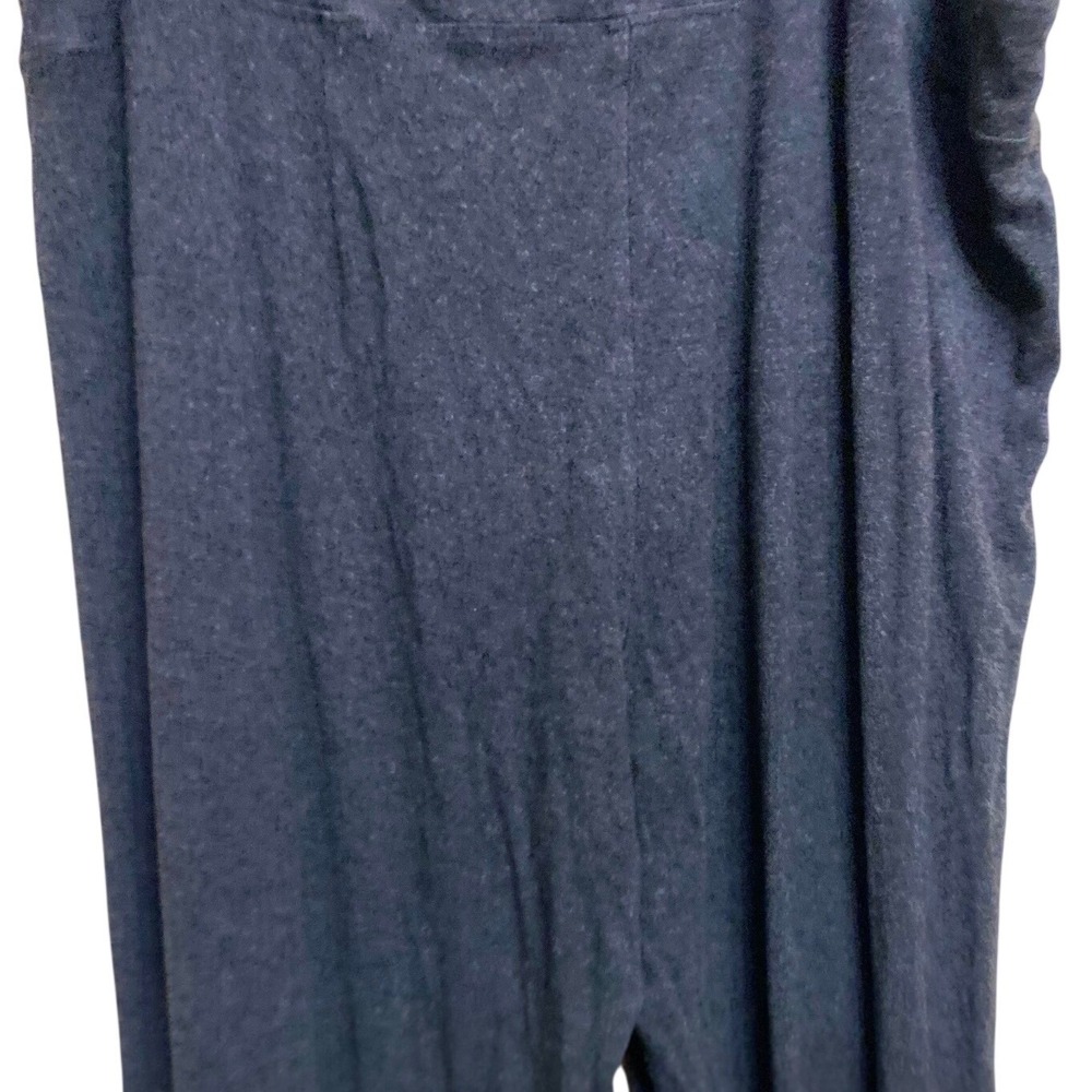Eileen Fisher Womens Charcoal Grey Jersey Knit Straight Leg Pants Size Large - Picture 2 of 4